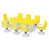 Jaune citron / blanc est en rupture de stock
