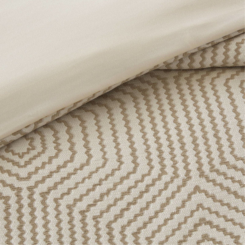9 - Piece King Comforter , Tan And , Luxury Smooth Shape