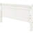 Twin Bed With Solid Wood Platform And Headboard/ In White - Build Headboard,