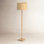 Phipps 58'' Solid Wood Dimmable Floor Lamp