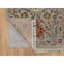 2'6"x11'10" Beaver Brown, THE SUNSET ROSETTES, Hand Knotted, Wool and Pure Silk, Soft to the Touch, Runner, Oriental Rug
