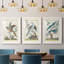 Cadre Pastel Birds IV Premium - prêt à accrocher-1447607541-1447607549