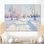 Winters Peace In To The Woods - Winter Landscape, impression murale sur métal