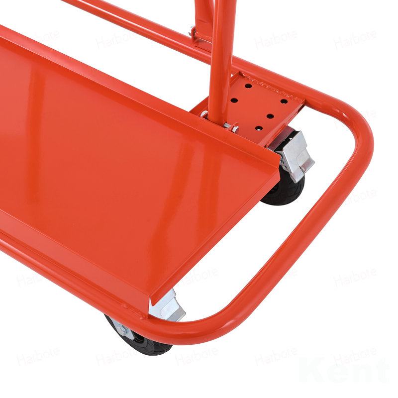 Chariot de tôle et de panneau pour cloison sèche robuste - capacité de charge de 3000 lb, chariot de service pour panneau