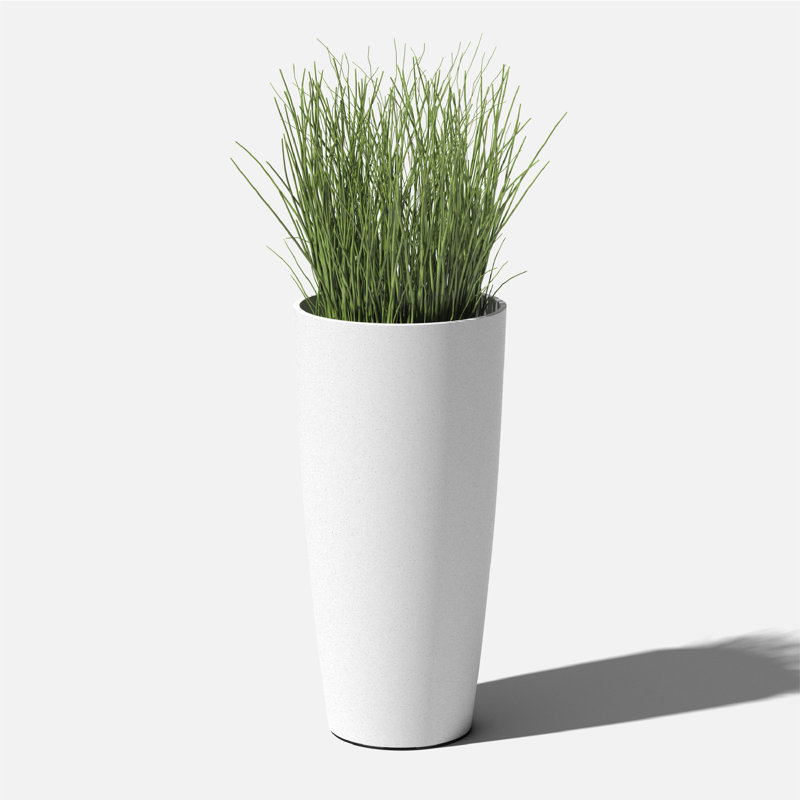 Mason Series Selena Planter, 1, White
