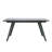 Noire Extendable Metal Base Dining Table