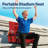 Folding  Stadium Seats With Back Support And Cushion-534942431