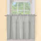 SAMPLE - Solid Textured Tier Window Curtain