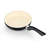 Cook N Home Basics Ceramic Nonstick Pots and Pans Cookware Set, Dutch Ovens and Saucepans with Glass Lid, Frying Pans without Lid, Not Induction, 10-Piece, Black-92912563