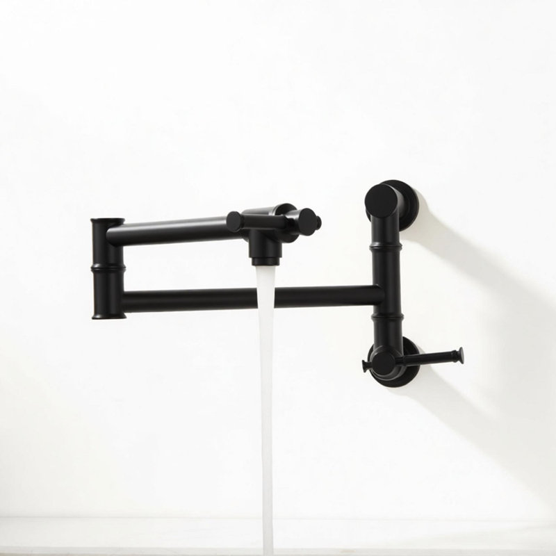 Robinet de cuisine Interbath, Noir mat