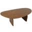 Table d'appoint style Mid-Century moderne avec pieds en bois-2073953692