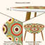 Ensemble de 2 tables basses gigognes Triangle