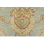 Tapis beige en laine noué à la main de conception unique 8 pi 1 po x 10 pi