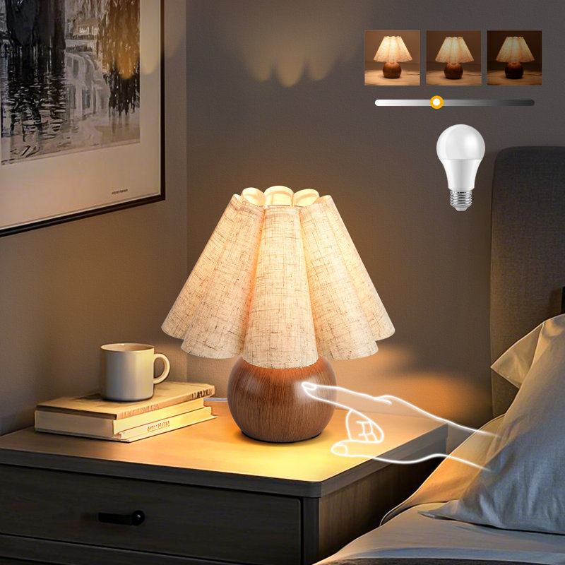Lampe de table, Bois