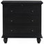 3-Drawer Storage Wood Cabinet With Pull-Out Tray For Living Room-599802888