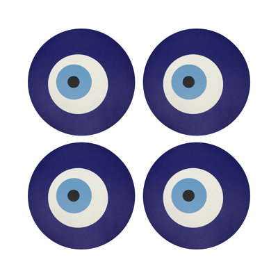 Evil Eye Pebble 16" Vinyl Placemat
