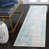 Ivory/Light Blue
