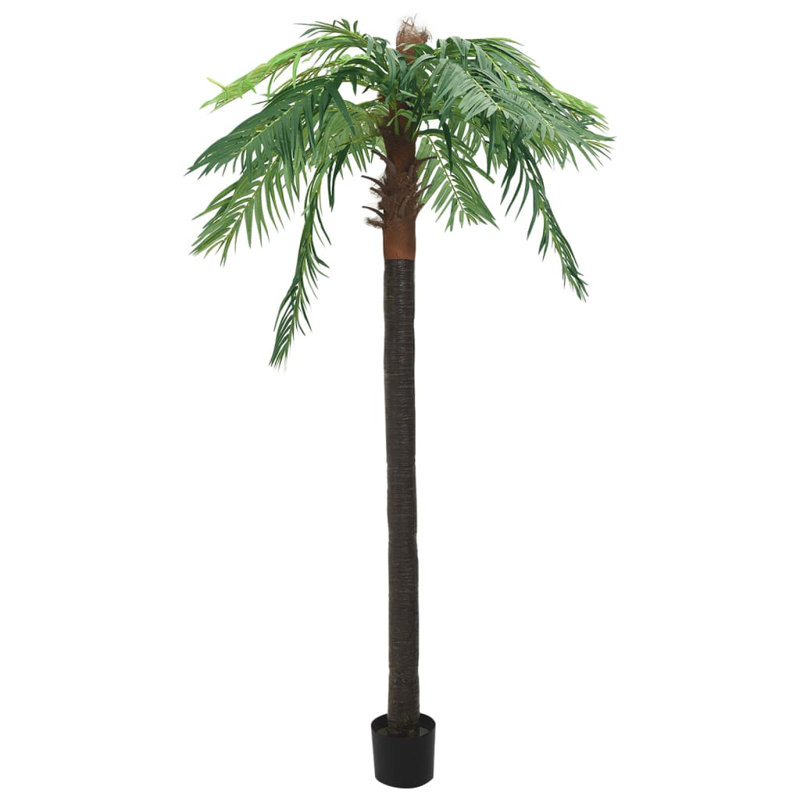 Faux Palm Tree in Pot, 120.08cm H x 6.69cm W x 17cm D