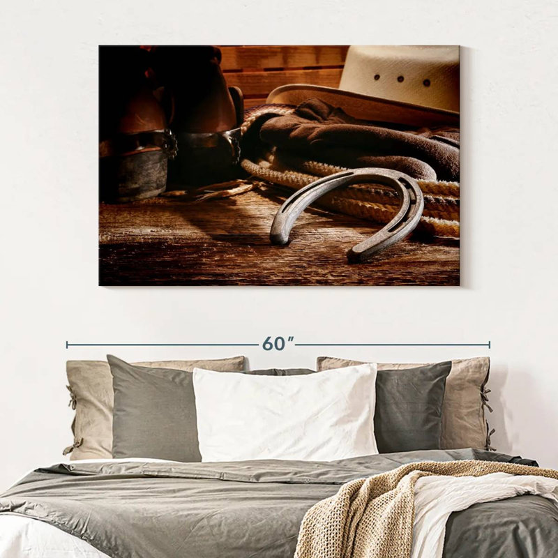 Lelar Western Themed, 34" H x 51" W