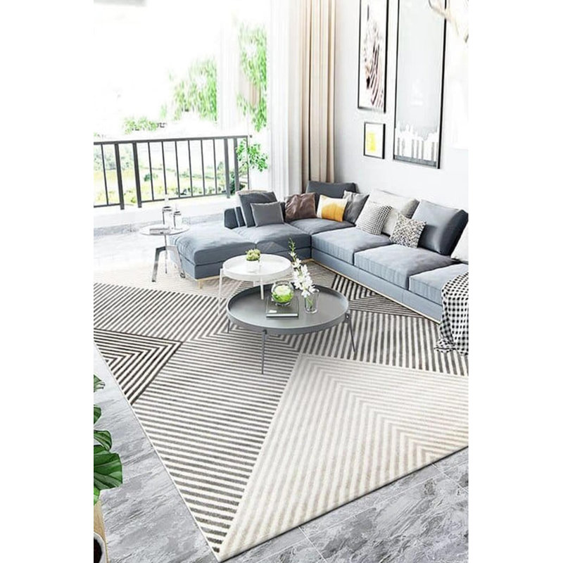 Tapis Megja avec envers antidérapant, Tapis de couloir 3 pi 11 po x 8 pi 2 po