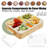 Couch Tray With Removable Silicone Insert, Non-Slip Couch Caddy For Drinks Snacks Remotes, Sofa Tray For Deep Couches, Sectionals & Movie Night With Carry Handle, (Beige)-970607911