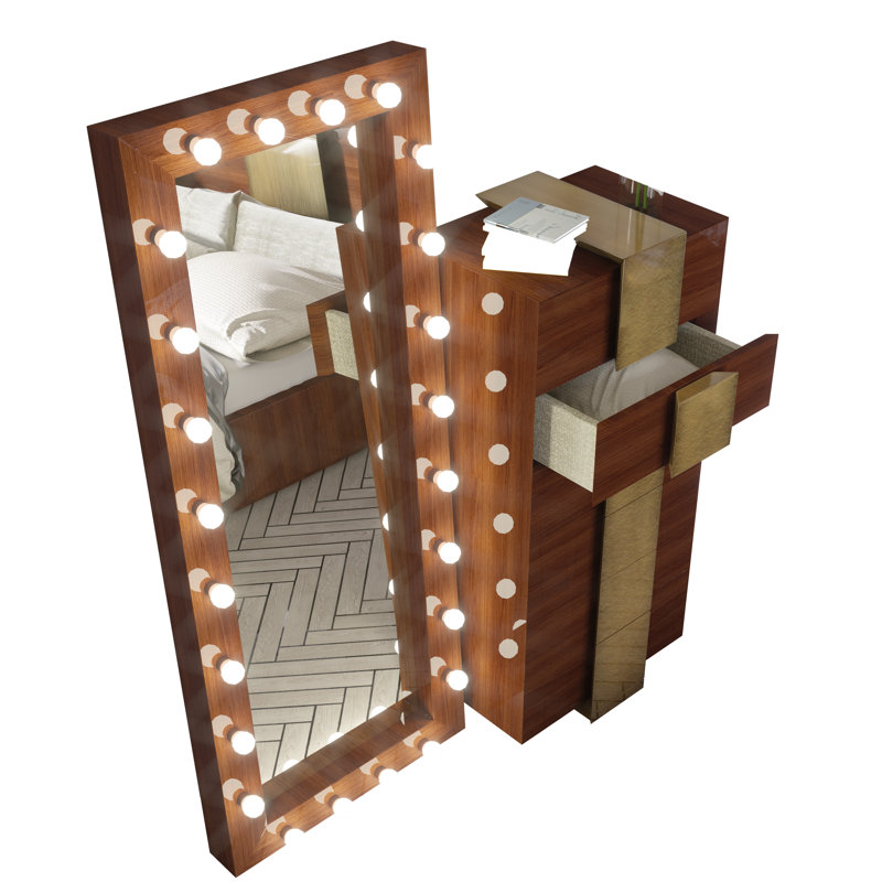 London 5 Piece Bedroom Set, Matte