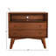 Grande table de chevet 2 tiroirs Wickliffe-1700424661