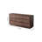 Black Walnut Storage Entry Cabinet Solid Wood 70.8 " W 9 - Drawer Dresser