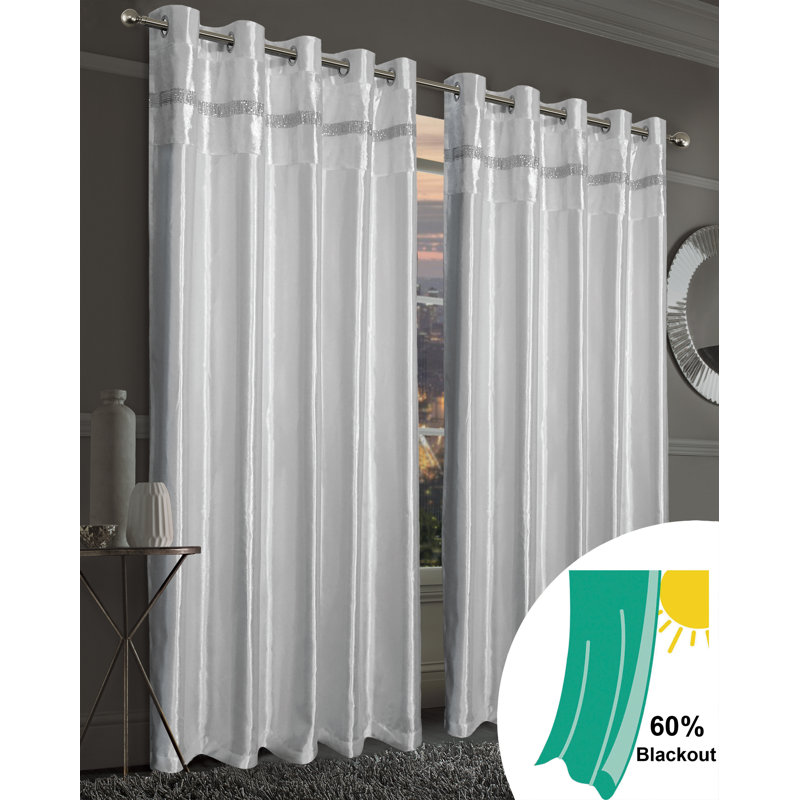 Coledale Room Darkening Curtain Pair, 165cm W x 137cm D
