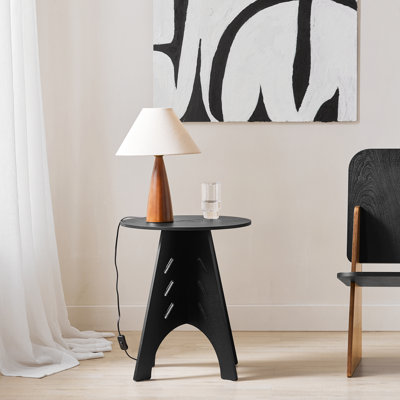 Matrim Solid Wood End Table