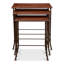 Solid Wood Nesting End Table