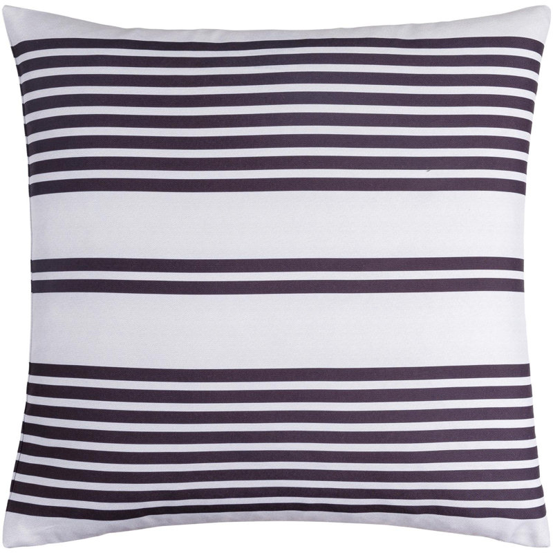 Classic Stripe Accent Throw Pillow Cover, Down, 22"H x 22"W