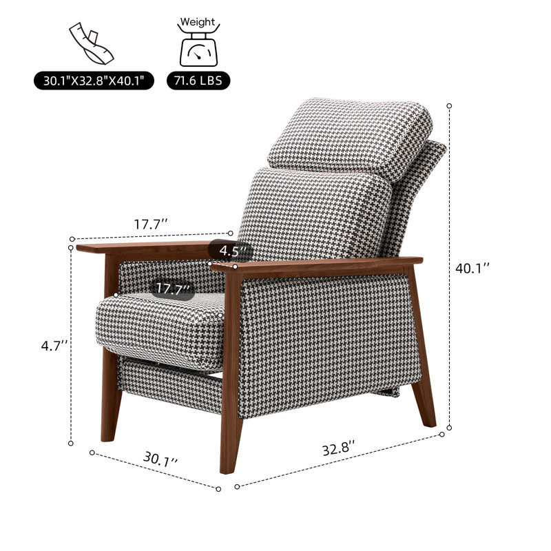 Fauteuil inclinable Zero Gravity 90-143 °