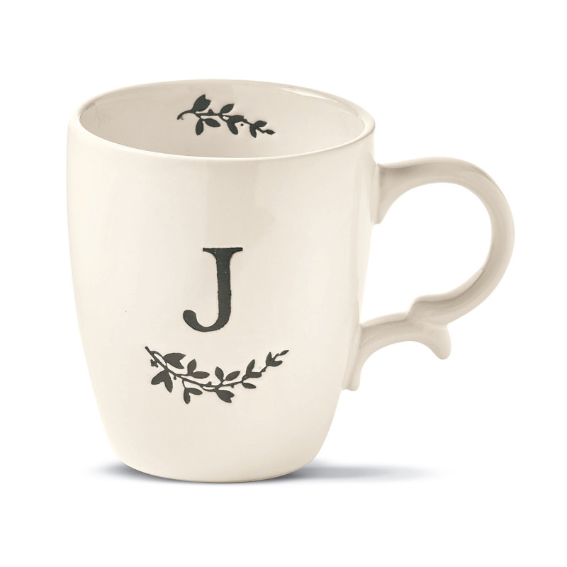 Dakota Stoneware Coffee Mug, J