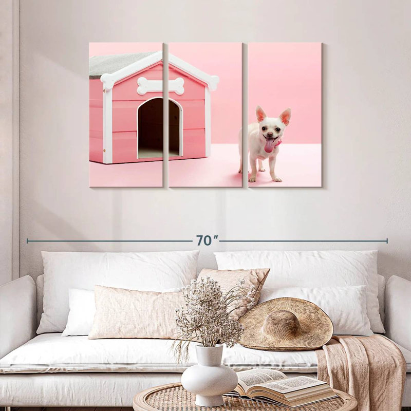 Brampt Girly Chihuahua, 28" H x 45" W