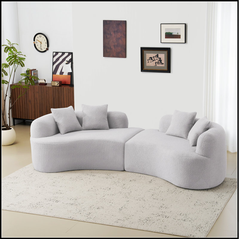 Canapé Curved, Gris