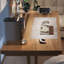 Bureau moderne et simple en bois massif-938551659