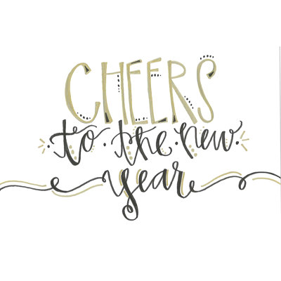 " Cheers To The New Year "
