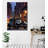 Stunning Decorative Canvas Painting, 27.6 x 39.4 inches | 50% Cotton / 50% Polyester, Digital Printing on Canvas | Sturdy 0.8 x 0.8 inches Wooden Frame, Perfect for Living Room or Office Décor, Eye-Catching Wall Art