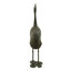 Statue de jardin en métal antirouille pour pelouse d'extérieur