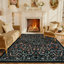Tapis lavable à motif floral Kaldi-19868457-19868458