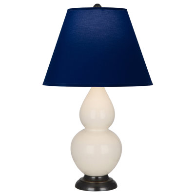 Petite lampe d'appoint à double gourde