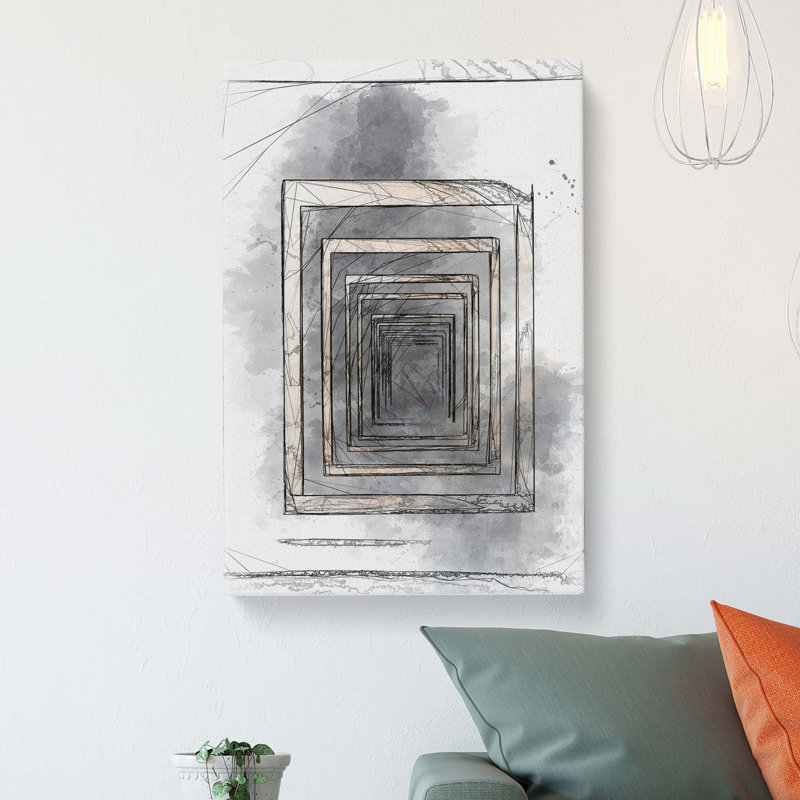 Sketching the Architecture Vol.53 - Wrapped Canvas Drawing - Wrapped Canvas, 50cm H x 35cm W x 3cm D