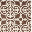 Tapis brun foncé / ivoire en laine touffeté à la main Clapham-24824703