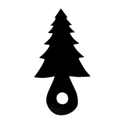 Pine Tree Pull Backplate