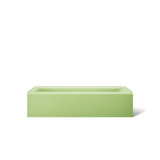 Bellwether® 60" x 30.25" Alcove Soaking Cast Iron Bathtub