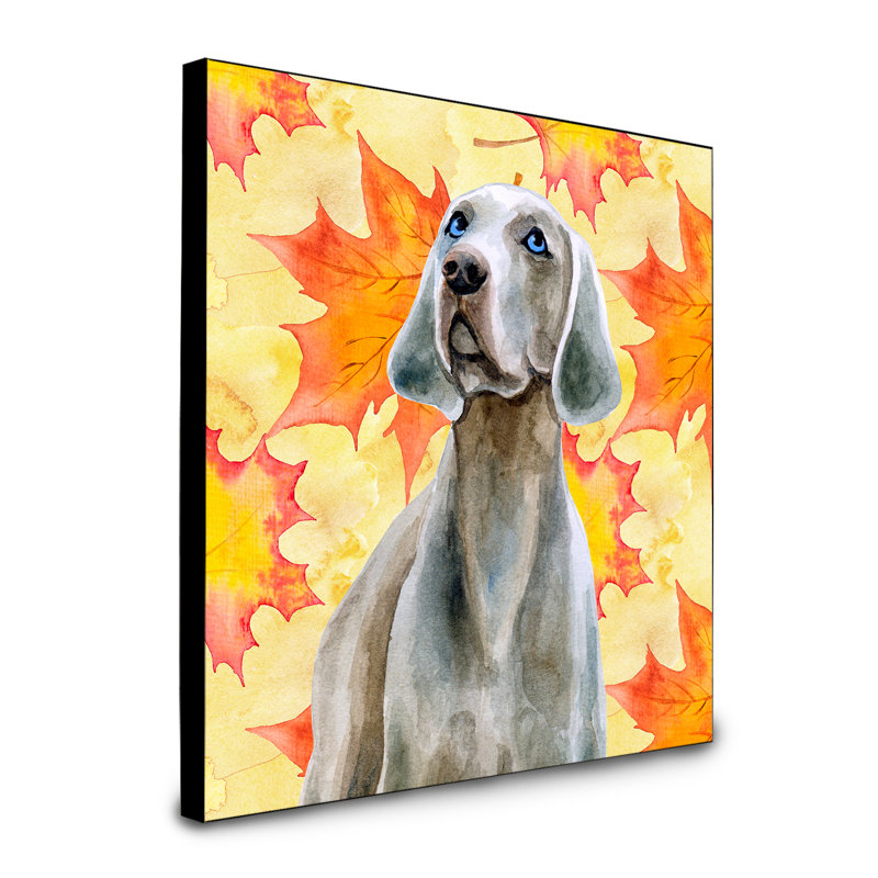 Cannes Animals Artwork Wall Panel, Weimaraner