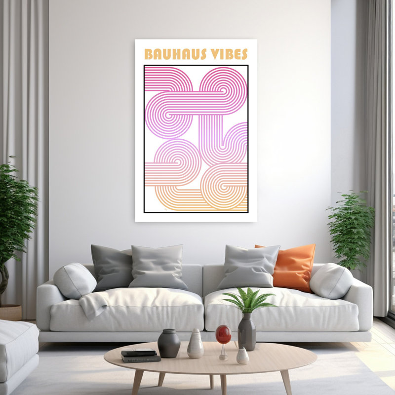 Contemporary Art Abstract Contemporary Wall Art by Martina - Wrapped Canvas Print, 152.4 cm H x 101.6 cm W