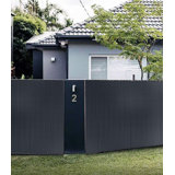 Annamary Black Polyethylene Plastic Yard/Privacy Fence