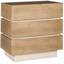 Edge 3 - Drawer Solid Wood Nightstand
